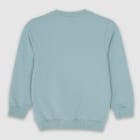 B Collection Sweatshirt - Turquoise Top Back