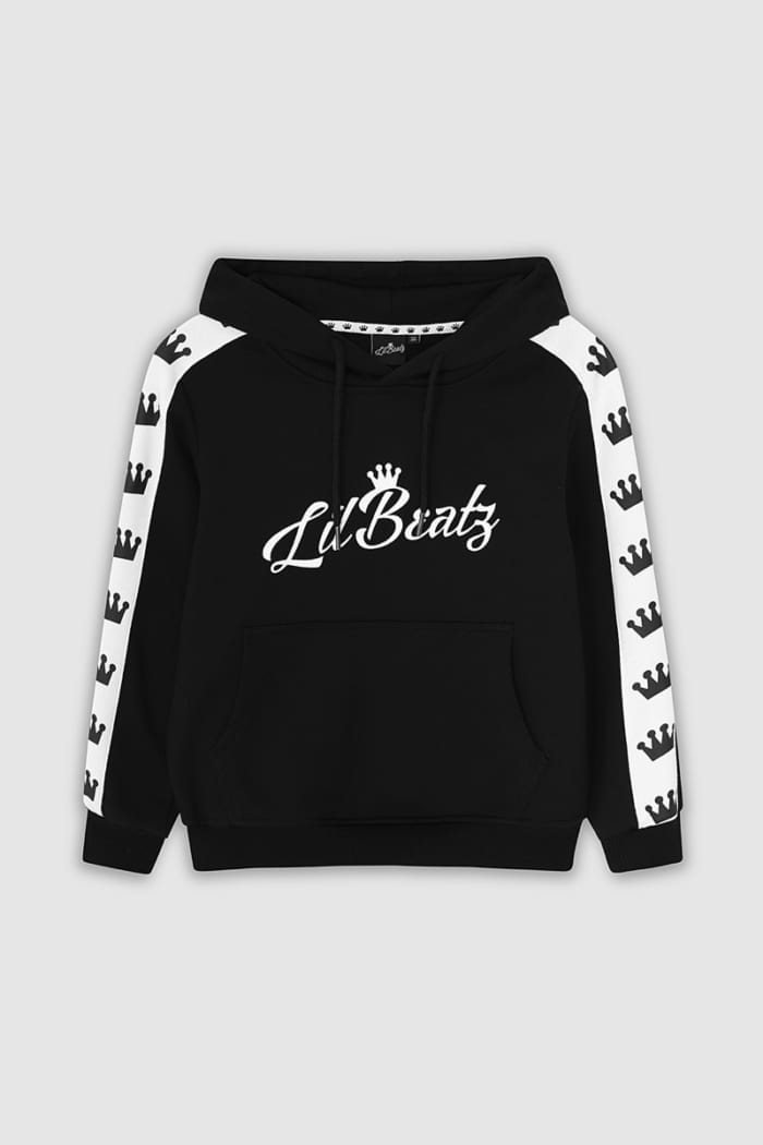 Crown Collection Hoodie - Black : Front