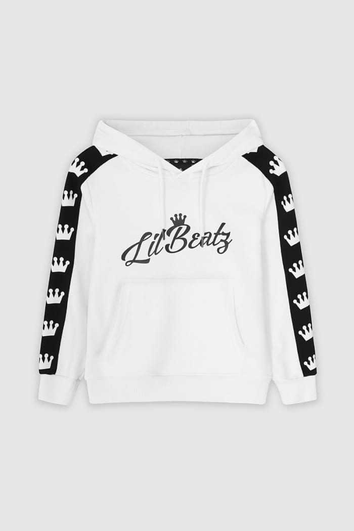 Crown Collection Hoodie - White : Front